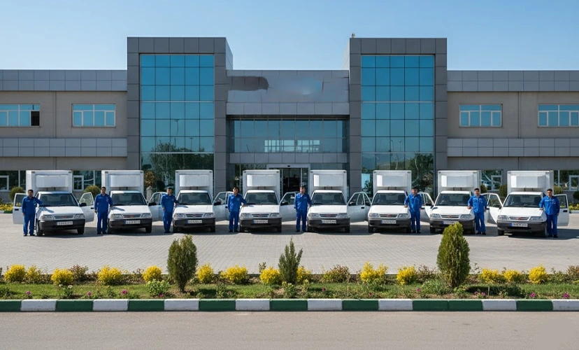 یخچال حمل بار پراید
