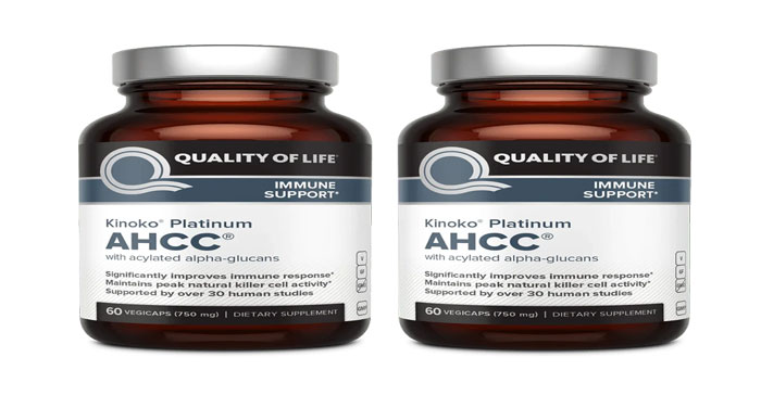 قرص تقویت سیستم ایمنی AHCC Kinoko Platinum Duo