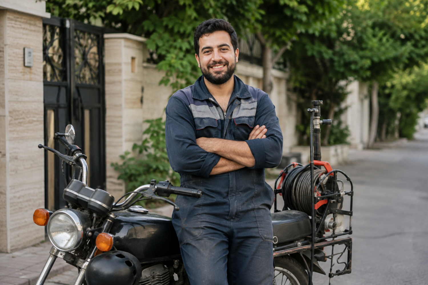 خدمات شبانه روزی لوله بازکنی شهر قزوین
